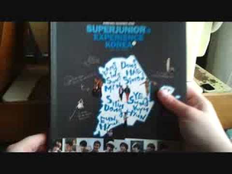 Unboxing Super Junior's Experience Korea Vo.1 Photobook