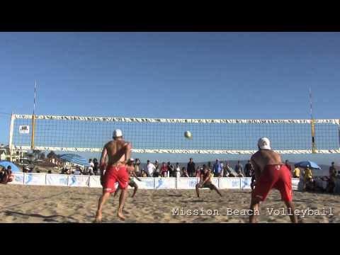 2014 AVP Manhattan Beach Open Jennings Casebeer vs Bourne Hyden