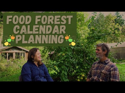 Food Forest Calendar Planning