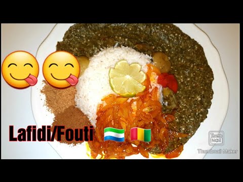 How To| Cook Lafidi/Fouti Sierra Leone/Guinea conakry style by rahmatulah's kitchen