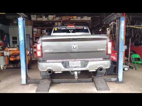 2017 Ram 1500 HEMI 5.7L Muffler + Resonator Delete + Cherry Bomb Exhaust
