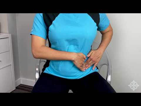 "ILU" Self-Massage Technique for Abdominal Discomfort - Covid Physical Therapy - Pelvic - How To