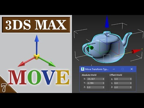 7 || MOVE || 3DS MAX FULL MODELING TUTORIAL IN HINDI ||
