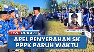 Tenaga Honorer Pemkab Tanahlaut Resmi Diangkat Jadi PPPK Paruh Waktu, SK Diserahkan Bupati