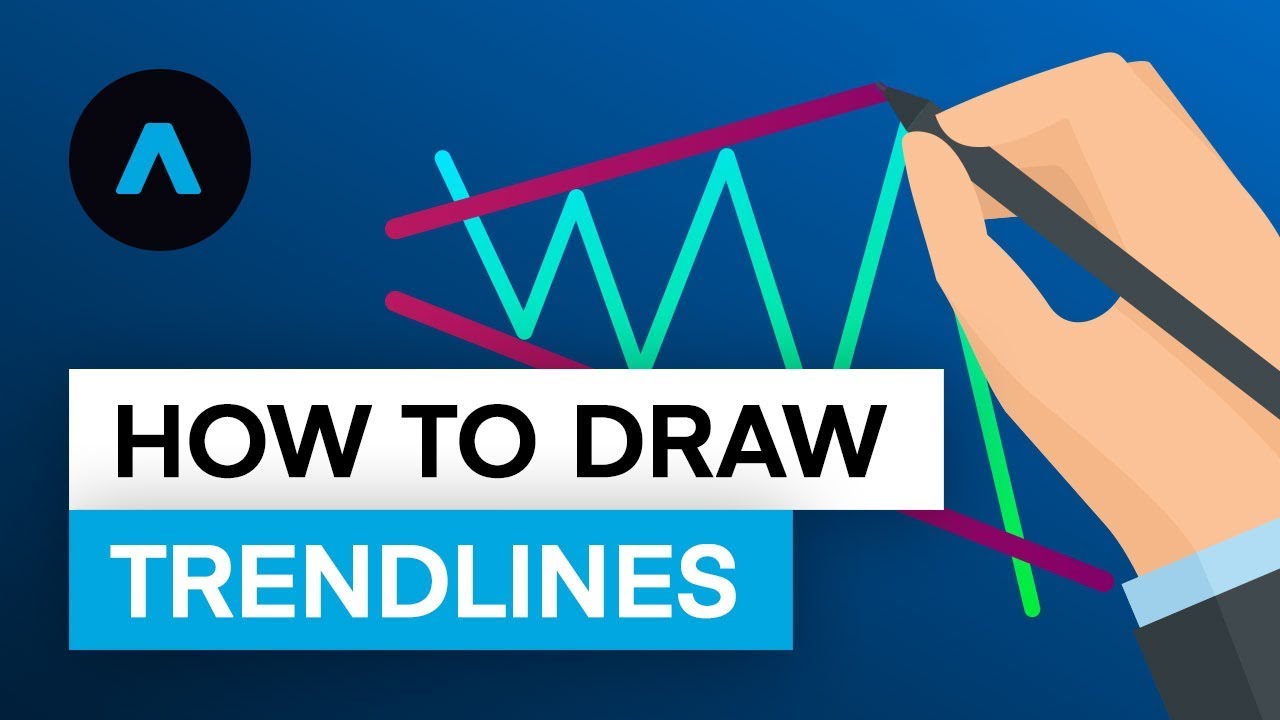 Explicando tendências e como desenhar linhas de tendência
