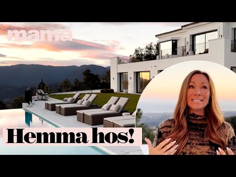 Kika in hemma hos Charlotte Perrelli