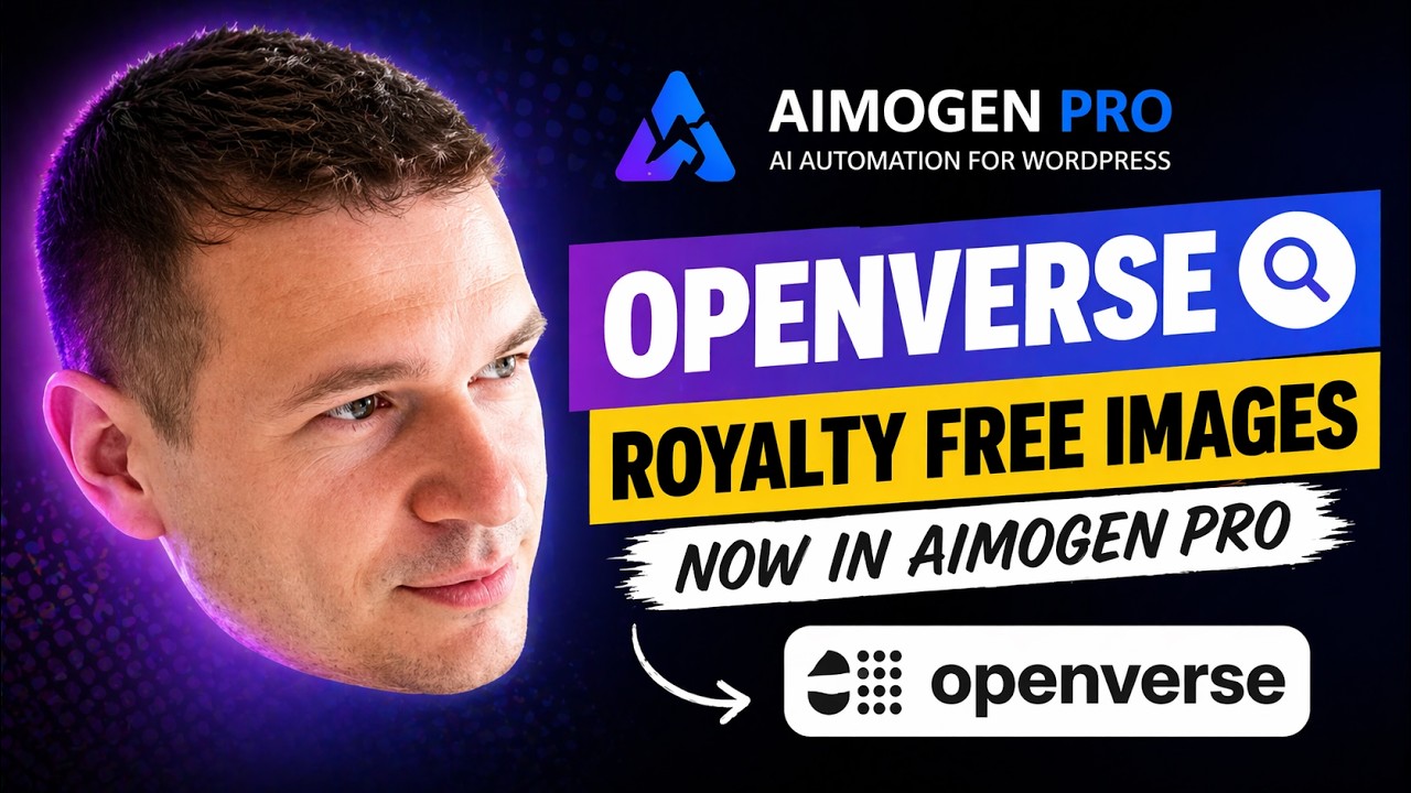 Free Stock Images Inside Aimogen Pro - Openverse Integration