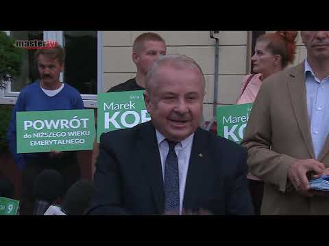 MASTER TV ŁUKÓW - Marek Kopeć i Paweł Kukiz na konferencji prasowej