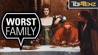 Top 10 Alleged Dark Facts About the Mysterious Borgia Family