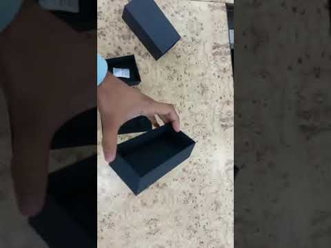 7.5 x 5.5 x 2.5 inch beige tea packaging rigid box