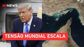 Guerra EUA-Irã: Europa recusa pressão de Trump para patrulhar Estreito de Ormuz | TEMPO REAL