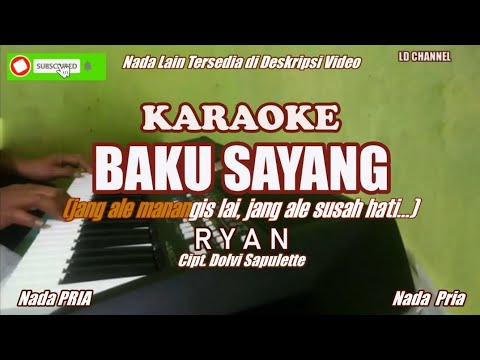 Ryan|| BAKU SAYANG - Karaoke (Cipt. Dolvi Sapulette)