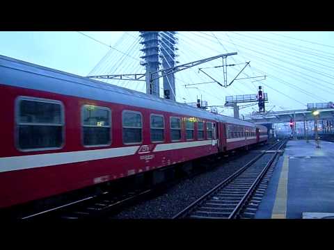 Locomotiva 60-1126-6 sosind in Bucuresti Nord cu P 7034