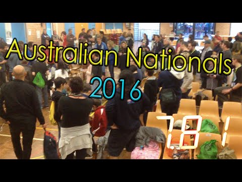 Rubik's Cube Australian Nationals 2016 Competition