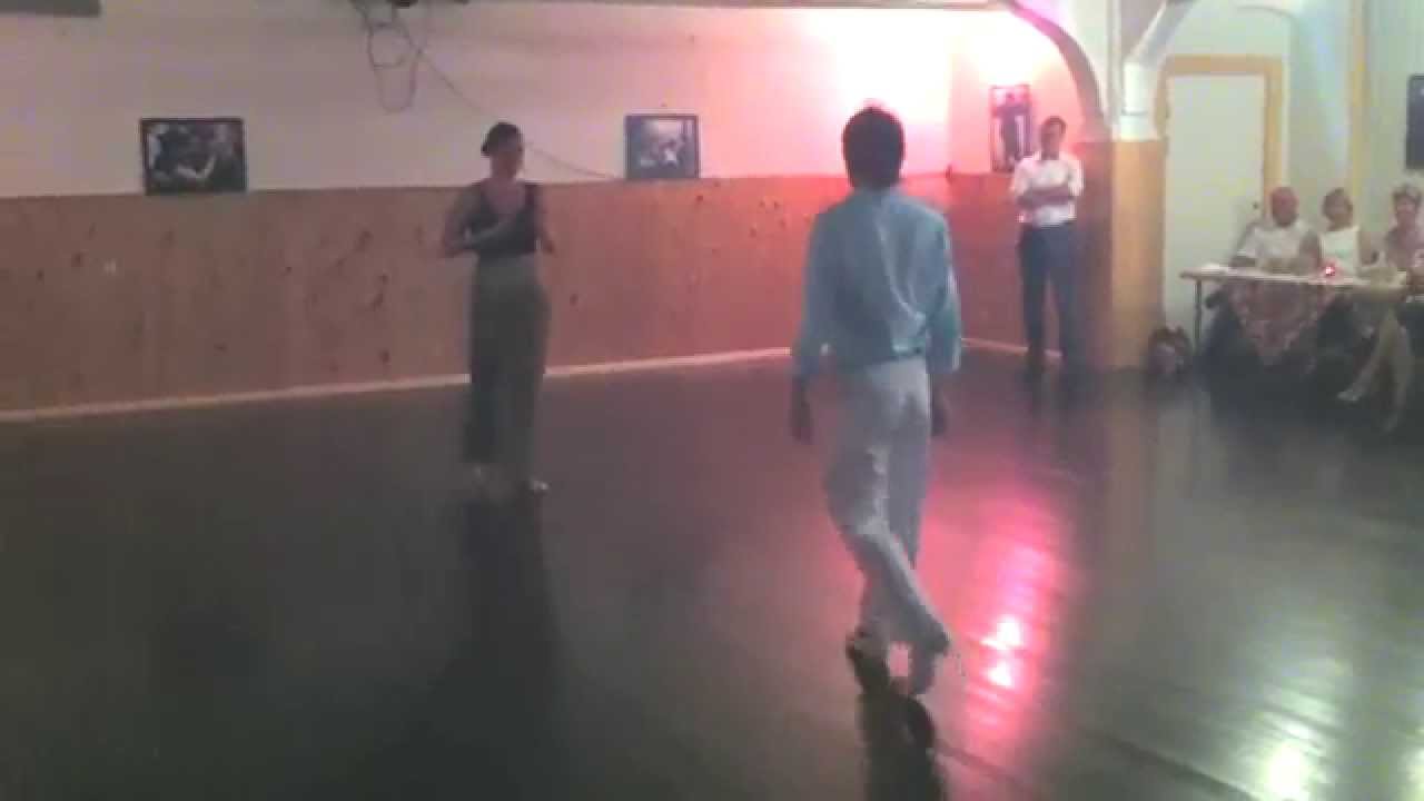 Katrin Urwitz & Jorge Frias @ Milonga Argentango - Milonga vieja milonga / D'arienzo [2015]