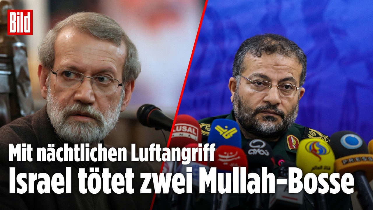 Krieg in Nahost: Israel tötet zwei Terror-Bosse der Mullahs