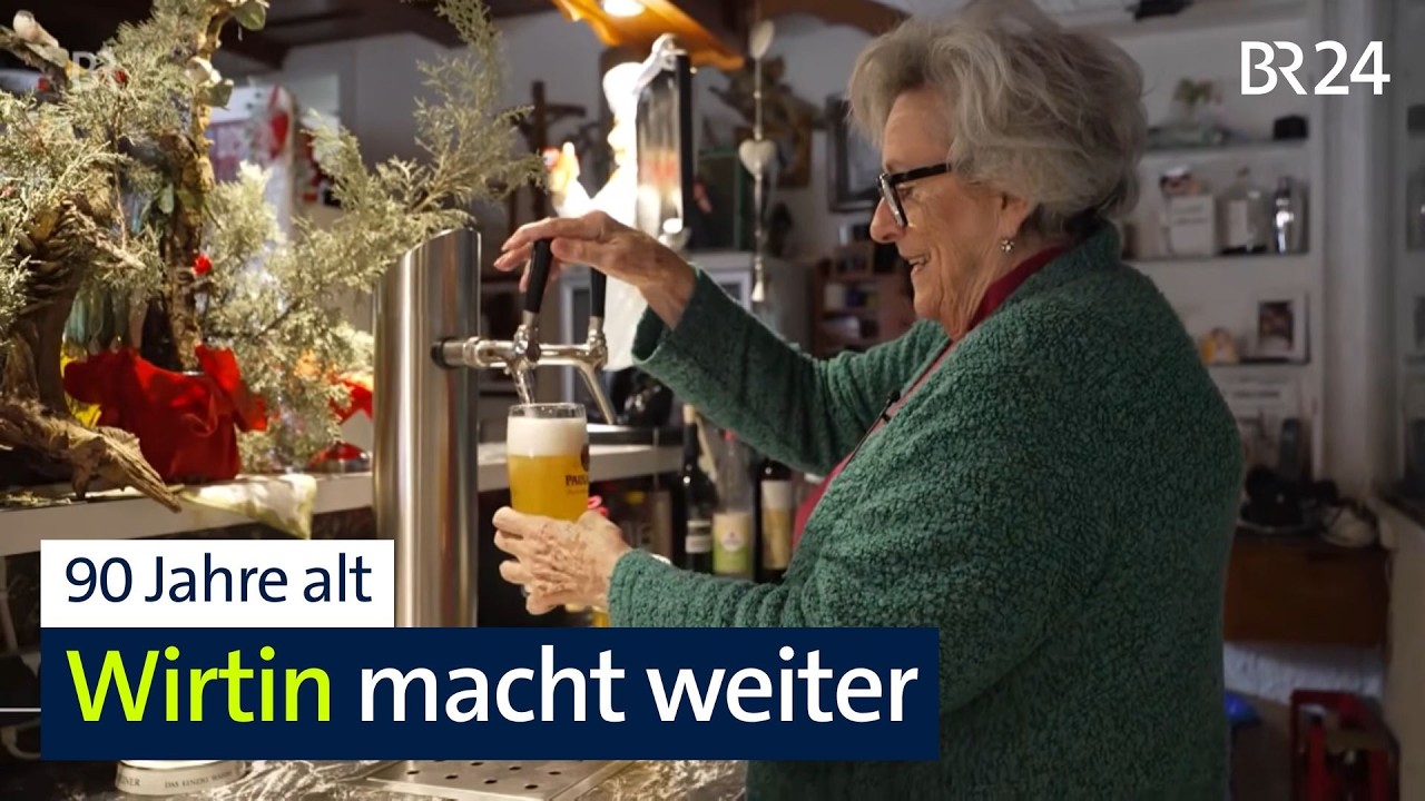 90-jährige Wirtin aus Burgbernheim | BR24