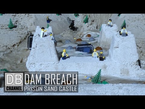 LEGO Dam Breach - Prison Sand Castle