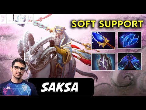 Saksa Keeper of the Light Soft Support - Dota 2 Patch 7.35b Pro Pub Gameplay