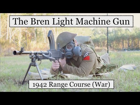 The Bren Light Machine Gun: Shooting the 1942 Range Course (War)