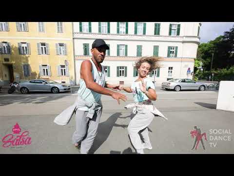 Osbanis & Anneta - Street Salsa | GRAZy Salsa Festival 2019 (Graz, Austria)