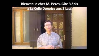 preview picture of video 'Gîte 3 épis à La Celle Dunoise, les 3 Lacs Creuse en Limousin'