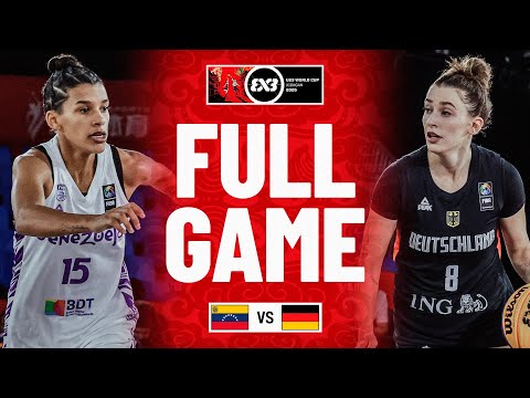 Venezuela 🇻🇪 vs Germany 🇩🇪 | Women | Full Pool Game | FIBA 3x3 U23 World Cup 2025