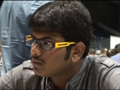 A 7.7. GM Babu Lalith   -  IM Mikhail Mozharov  ½ - ½