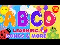 ABC 123 SONGS FOR KIDS SHAPES COLORS AND MORE ABCtv 123tv Children 6 Alphabet Song 28 Videos