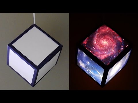 DIY Galaxien-Laterne - Das Universum zum Aufhängen