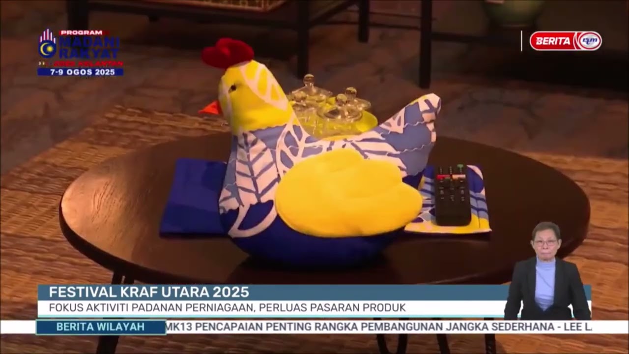 2 OGOS 2025 BW – FESTIVAL KRAF UTARA 2025 FOKUS AKTIVITI PADANAN PERNIAGAAN, PERLUAS PASARAN PRODUK