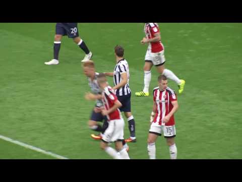 Millwall 2-1 Blades - match action