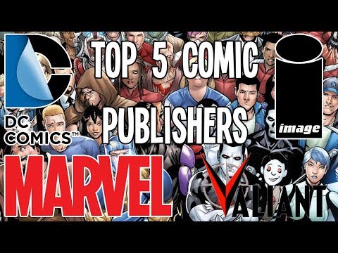 Top 5 Favourite Comic Publishers