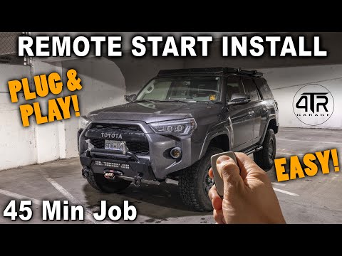 4Runner Remote Start Install and Test - Plug & Play Kit - 2010-2019 Models