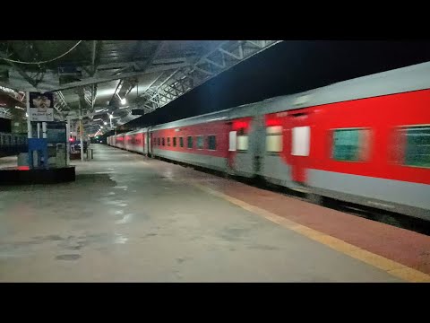 [ 5 in 1 ] High speed night actions || back to back trains on Chennai - Howrah mainline ||