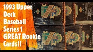 1993 Upper Deck Baseball Packs CHIPPER ROOKIE CARD!