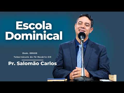 Domingo cedo 30/08/2026  Nazário-GO - DEUS USA SEUS DONS PARA SUA GLÓRIA, PARA EDIFICAÇÃO DA IGREJA 