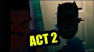 Hello neighbor FULL GAME Act 2