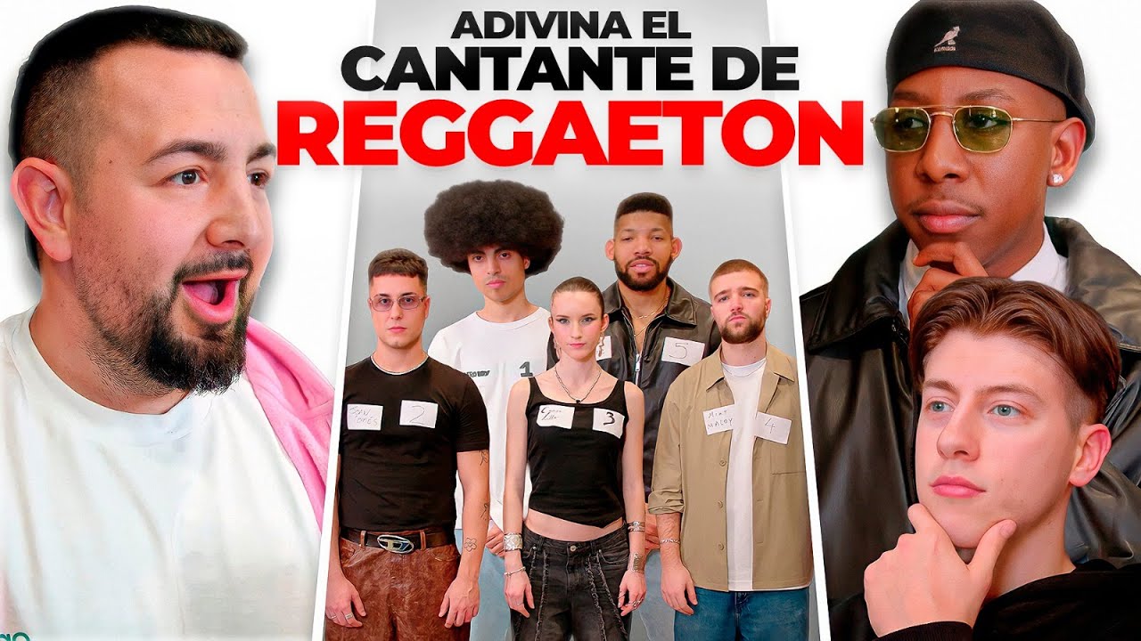 ADIVINA EL CANTANTE DE REGGAETON