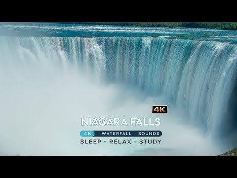 Sleep to the Soothing Sounds of a Powerful Waterfall - Relaxing White Noise for Deeper Sleep 3Hours