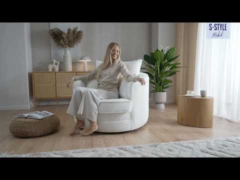 Drehsessel Ted I Weiß