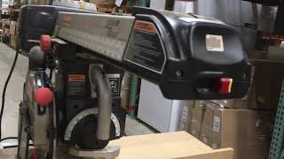 GovDeals: 10" Radial Arm Saw, Laser Trac : Craftsman (ID #12