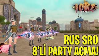 SİLKROAD ONLİNE RUSSRO 8'Lİ BOT PARTYSİ AÇMA TEK MAİL OLAYI VE PHBOT VE MANAGER 