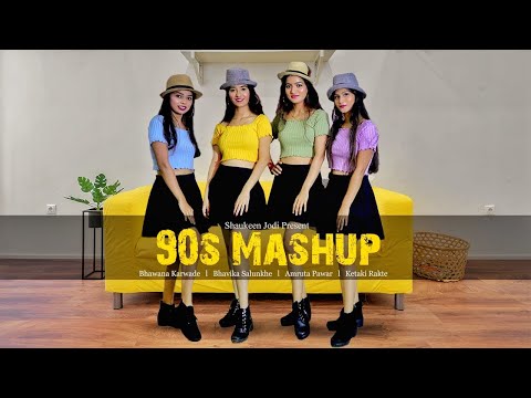90's Mashup | Bollywood Songs | Shaukeen's Choreography ❤️