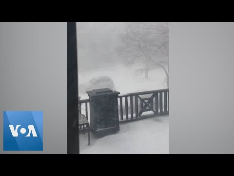 Strong Blizzard Batters Buffalo | VOA News