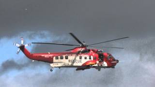 Rescue Helicopter at Bray Air Show in Bray, Ireland (Irish Air Corps) July 2012