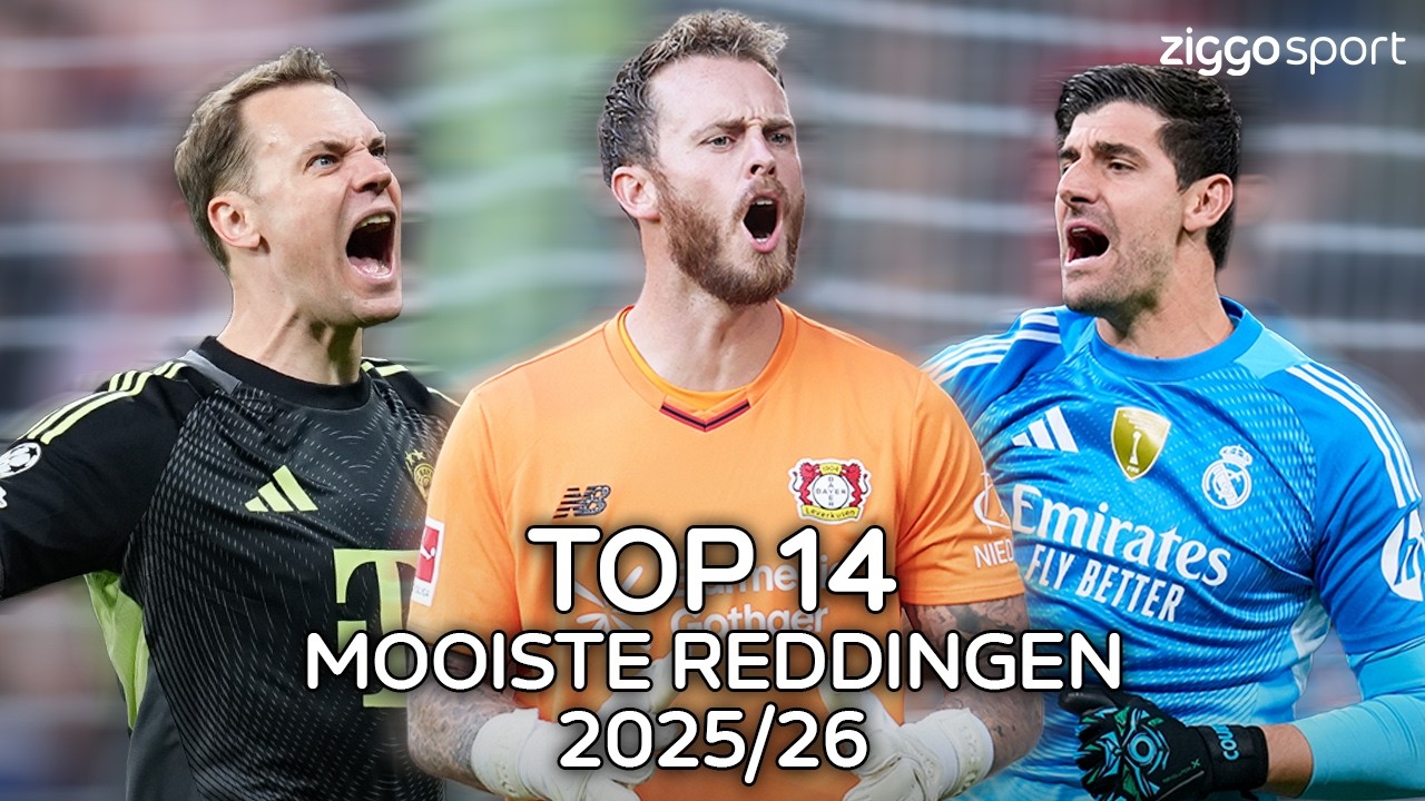 DE 14 MOOISTE REDDINGEN VAN SEIZOEN 2025/26 🧤🔥 | Top 14 Ziggo Sport