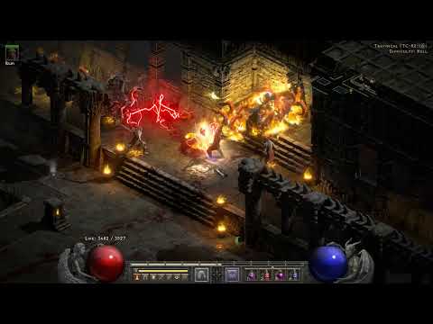 D2R:   GAVEL LEAPER BARB     -     Less than one minute run!!!