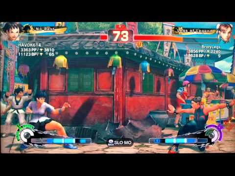 SSF4 AE:2012 HAVOK614 (Makoto) vs BrolyLegs (Chun Li)
