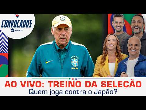 TREINO DO BRASIL AO VIVO! BECHLER, HENNING, VSR E TAYNAH ANALISAM RETA FINAL PARA ENFRENTAR O JAPÃO
